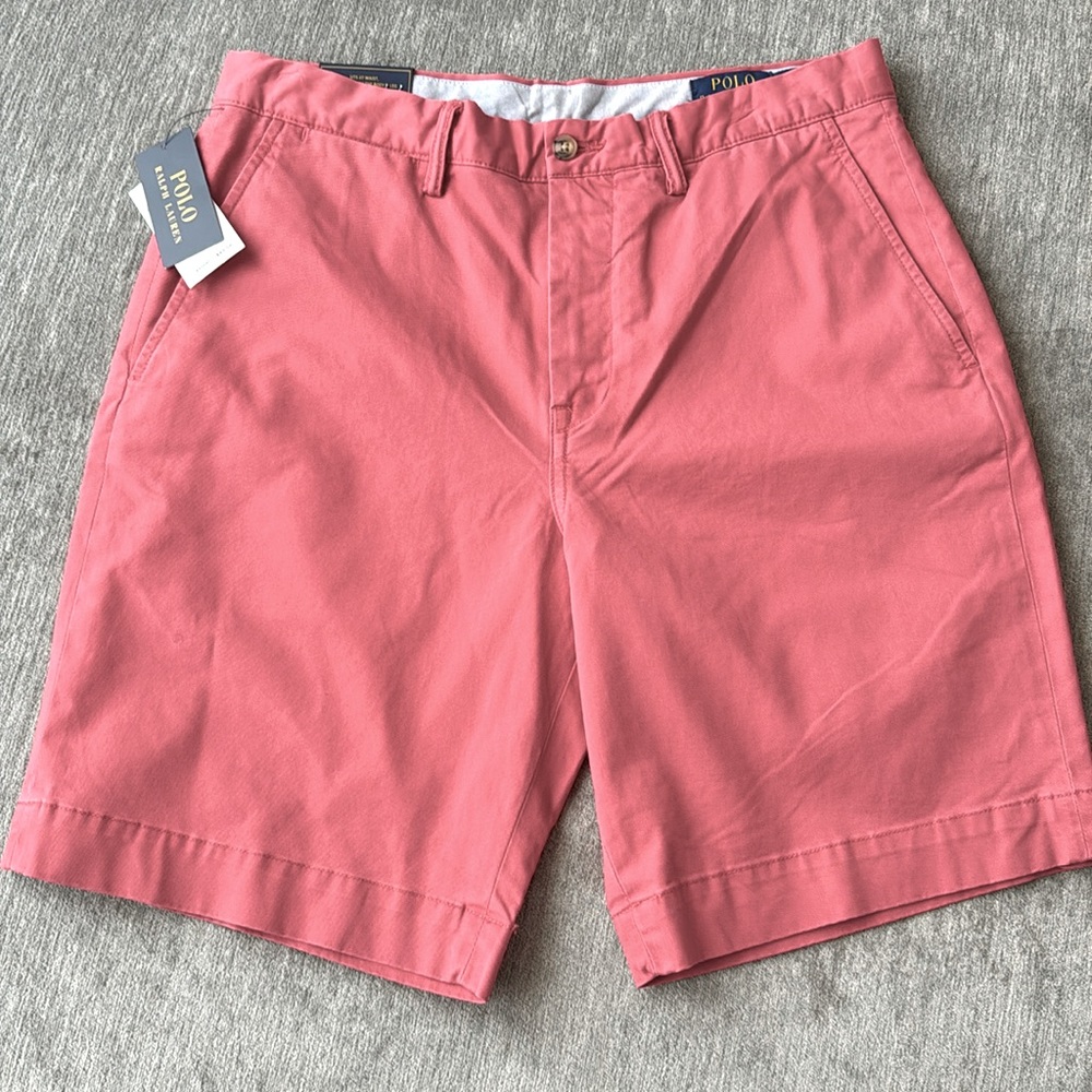 NWT Men’s Polo Ralph Lauren
Classic-Fit Stretch 9" Inseam Twill Shorts SZ 32W